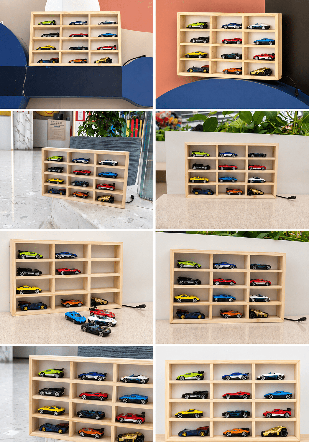 Hot wheels Organizer with 12 cars - Not Know