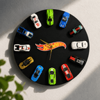 Hotwheels wall clock - Not Know