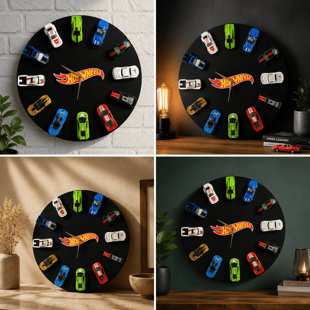 Hotwheels wall clock - Not Know